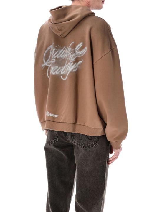 26SS 리프레젠트 후드 티셔츠 MLM100610 16 DUSTY BROWN - REPRESENT