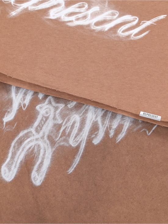 26SS 리프레젠트 반팔 티셔츠 MLM100592 16 DUSTY BROWN - REPRESENT