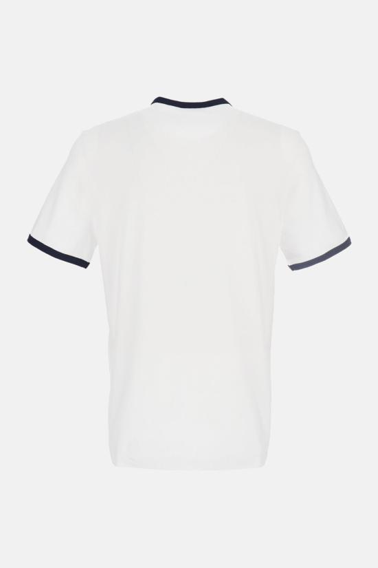  마르니 반팔 티셔츠 로고 티셔츠 화이트 - MARNI