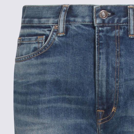  톰포드 데님 팬츠 톰 포드 코튼 데님 진 블루 - TOMFORD