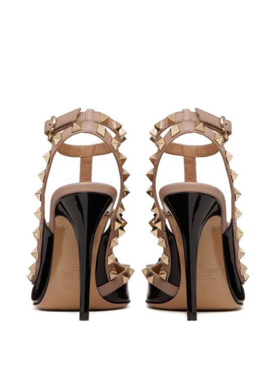  발렌티노 가라바니 힐/펌프스 록스터드 페이턴트 가죽 펌프스 - VALENTINO GARAVANI