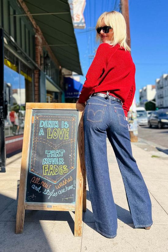  퍼펙트 화이트 티 스웨터 지기 리버스 플리스 쉬런큰 크루 - PERFECT WHITE TEE