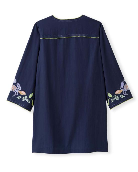  Cartolina 숏 원피스 카르톨리나 폴리 미니 드레스 마리너스 블룸 - OTHER BRANDS