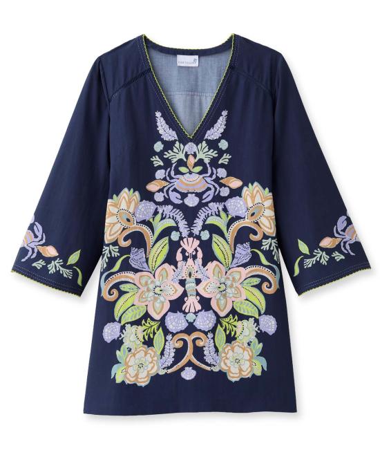  Cartolina 숏 원피스 카르톨리나 폴리 미니 드레스 마리너스 블룸