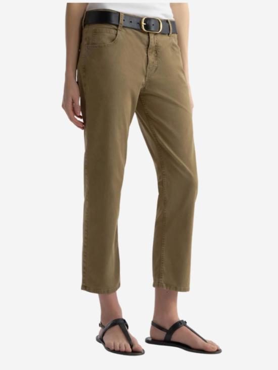  닐리로탄 크롭 팬츠 Nili Lotan Lorimer 팬츠 프렌치 카키 - NILI LOTAN