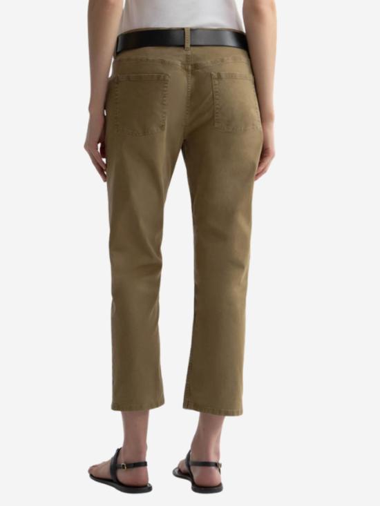  닐리로탄 크롭 팬츠 Nili Lotan Lorimer 팬츠 프렌치 카키 - NILI LOTAN