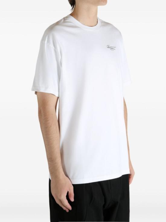 26SS 지방시 반팔 티셔츠 BM71NK3YSA100 White - GIVENCHY