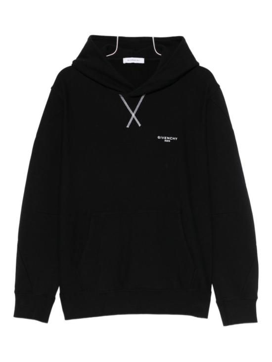 26SS 지방시 후드 티셔츠 BMJ0NH3YS1001 Black