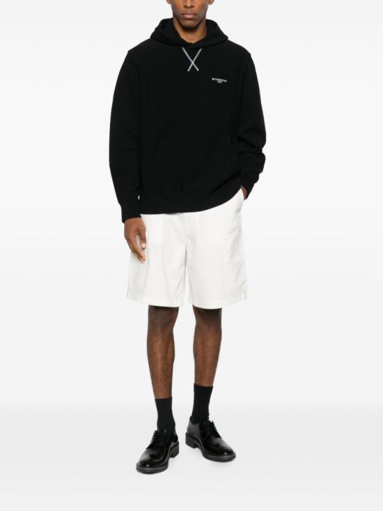 26SS 지방시 후드 티셔츠 BMJ0NH3YS1001 Black - GIVENCHY
