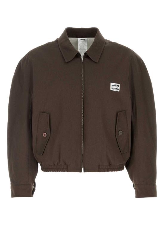  마리아노 자켓 마글리아노 초콜릿 코튼 작업 재킷 76 사이즈 브라운