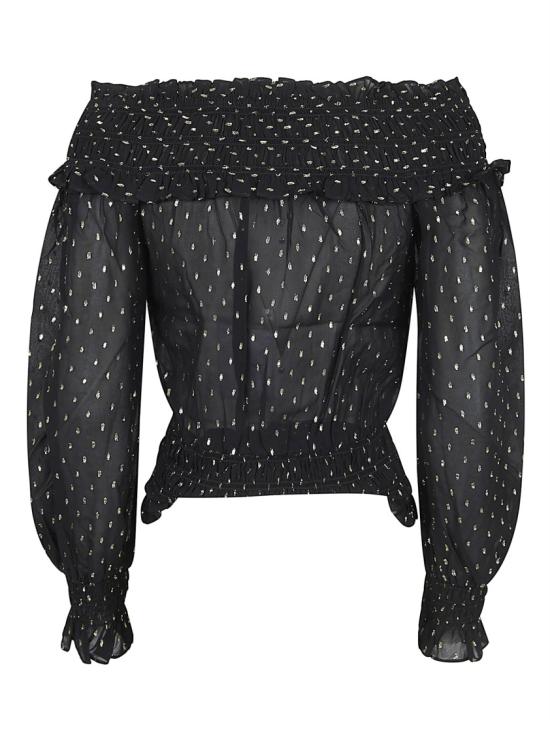 26SS 셀프 포트레이트 블라우스 RS26 156T Black - SELF PORTRAIT