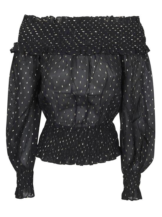 26SS 셀프 포트레이트 블라우스 RS26 156T Black