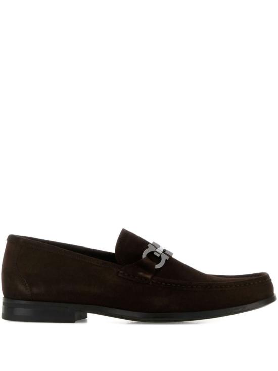 26SS 살바토레 페라가모 간치니 오너먼트 모카신 029457GRANDIOSO2791668BARK T MORO Brown