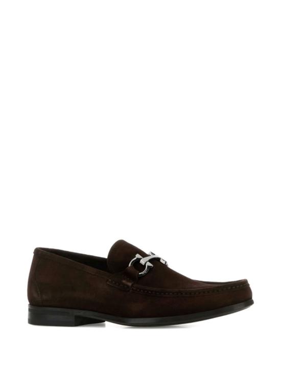 26SS 살바토레 페라가모 간치니 오너먼트 모카신 029457GRANDIOSO2791668BARK T MORO Brown - SALVATORE FERRAGAMO