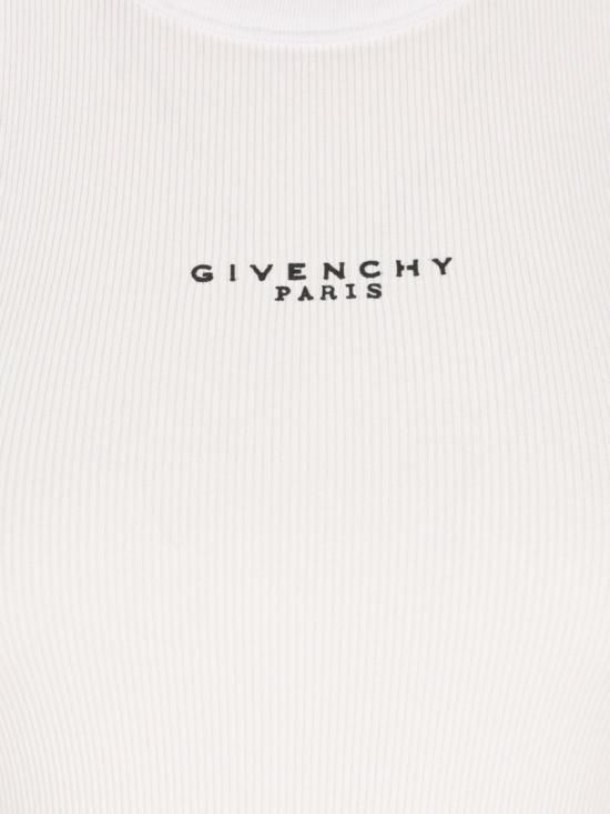 26SS 지방시 민소매 티셔츠 BW70FPP7BR100 White - GIVENCHY