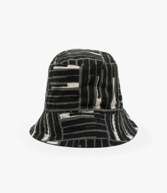  엔지니어드가먼츠 모자 엔지니어드 가먼츠 Cl 타일 프린트 캔버스 버킷햇