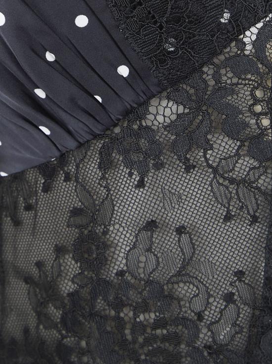 26SS 셀프 포트레이트 롱 원피스 RS26 176XA Black - SELF PORTRAIT