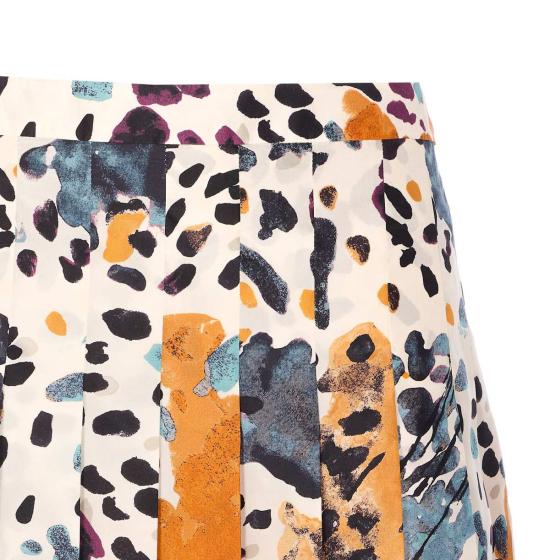  펜디 미디 스커트 팔레나 프린트  멀티컬러 - FENDI