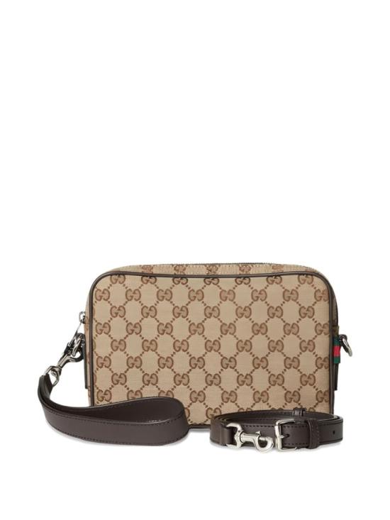 25FW 구찌 캔버스 스몰 크로스바디 백 834802FAEPS9752 Brown - GUCCI