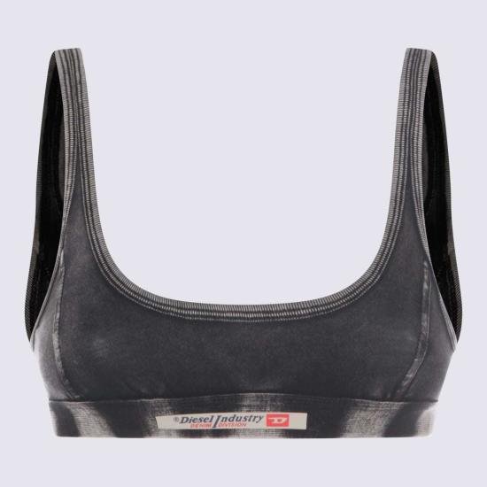  디젤 민소매 티셔츠 코튼 탱크탑 블랙