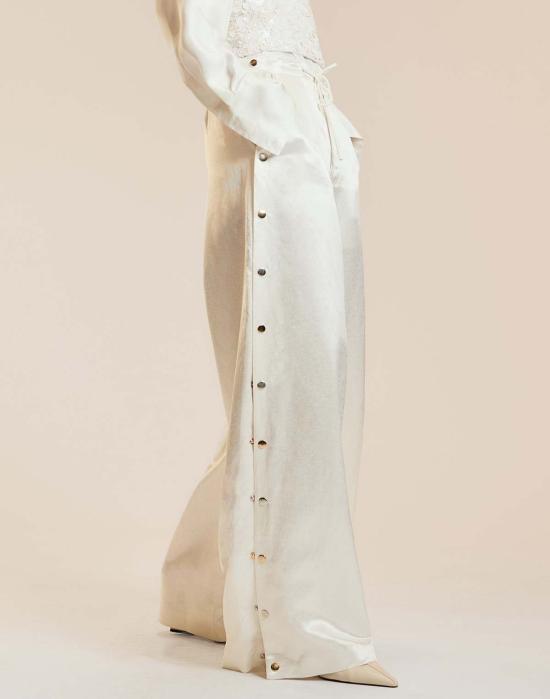  신시아 로리 팔라초 팬츠 신시아 로울리 브레이크어웨이 스냅  화이트