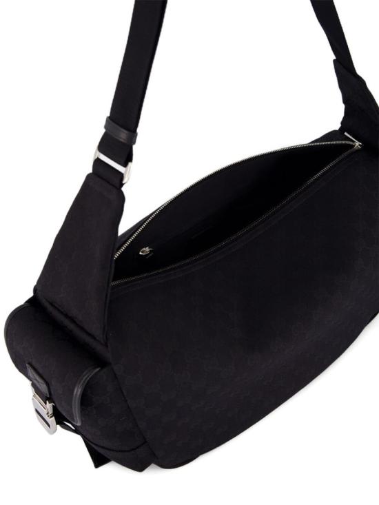 26SS 구찌 GG 캔버스 라지 크로스백 854746FAE8V1000 Black - GUCCI