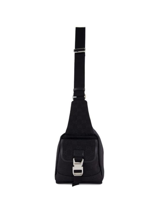 26SS 구찌 GG 캔버스 라지 크로스백 854746FAE8V1000 Black - GUCCI
