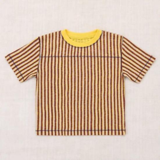  [키즈] Misha & Puff 티셔츠 키즈 미샤 & 퍼프 니노 티 콜라 페인터리 스트라이프