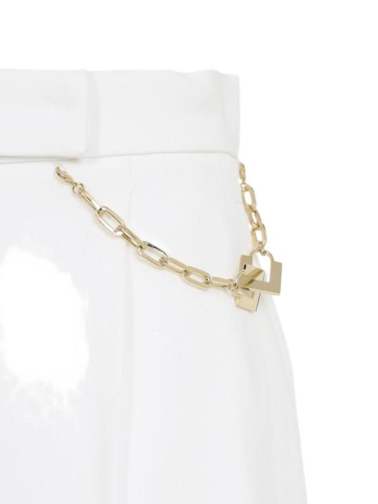 26SS 엘리자베타프랜치 숏팬츠 SH00561E2360 White - ELISABETTA FRANCHI