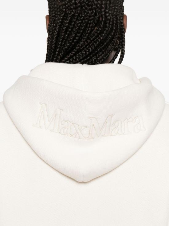 26SS 막스마라 후드 티셔츠 2611921018MXPERE001 White - MAX MARA