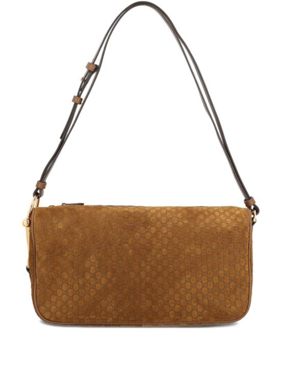 26SS 구찌 하프 홀스빗 미디엄 숄더백 860787AAEE72118 Brown