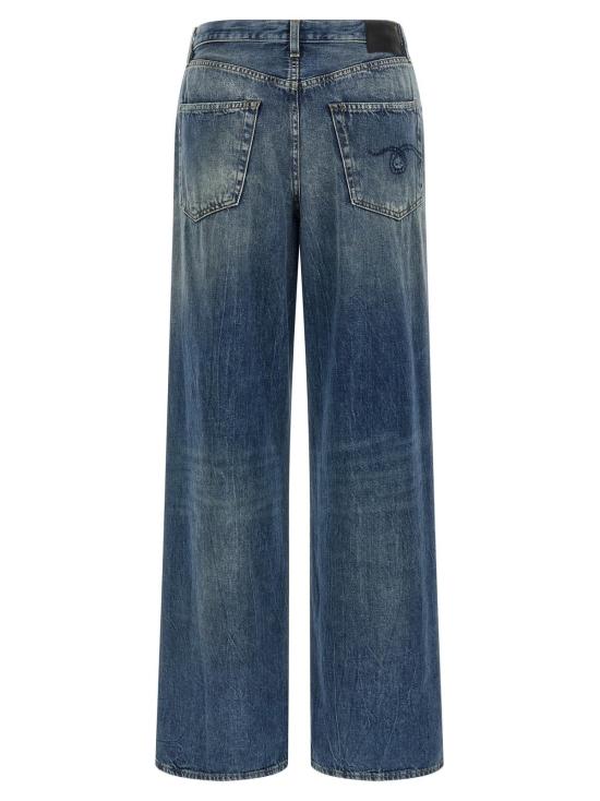  알13 데님 팬츠 R13 데이먼 진스 블루 - R13