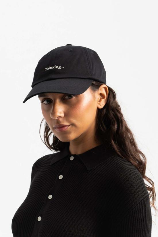  띵킹 뮤 모자 씽킹 무 크리스 캡 블랙 - THINKING MU