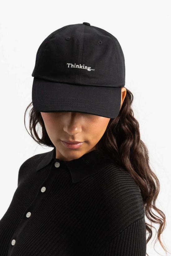 띵킹 뮤 모자 씽킹 무 크리스 캡 블랙 - THINKING MU