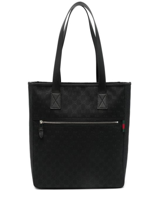 25FW 구찌 GG 캔버스 미디움 토트백 834796FAEPS1060 Black