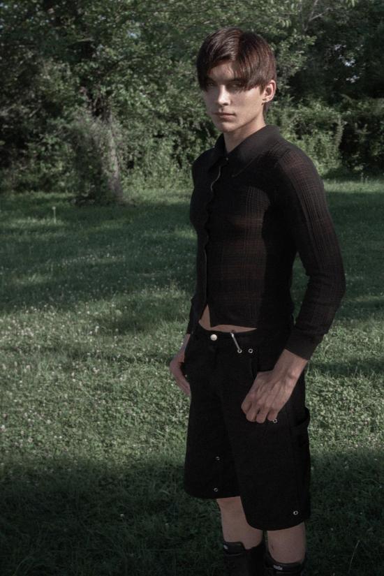  FANG NYC 숏팬츠 팡 NYC 그로밋 더블 니 카펜터 카프리 팬츠 - OTHER BRANDS