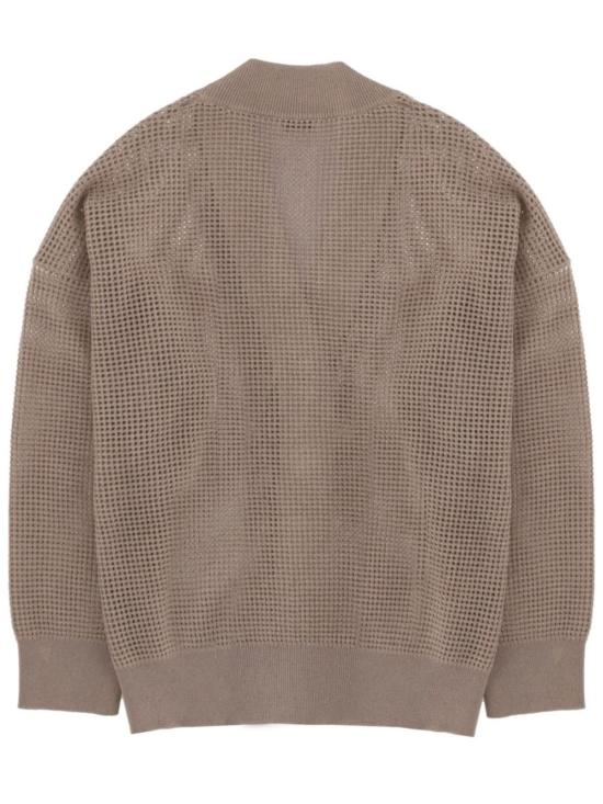  브루넬로 쿠치넬리 가디건 Brunello Cucinelli 캐시미어 카디건 베이지 - BRUNELLO CUCINELLI