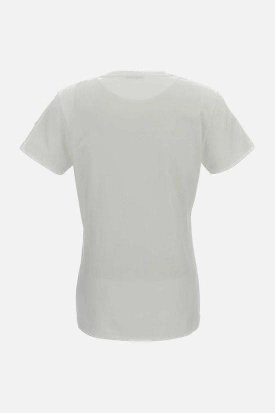  몽클레어 반팔 티셔츠 크루넥 티셔츠 화이트 - MONCLER