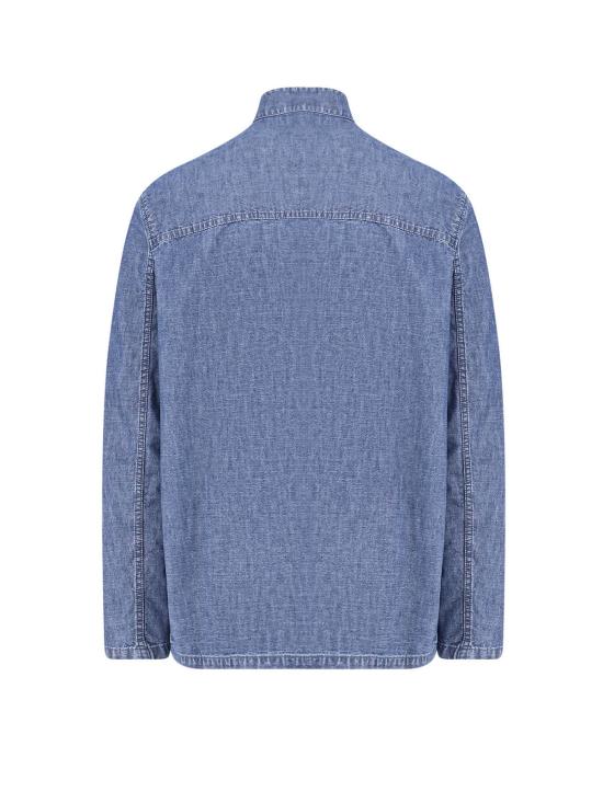  발렌티노 가라바니 데님 자켓 발렌티노 데님 사하리아나 재킷 미디엄 블루 데님 - VALENTINO GARAVANI