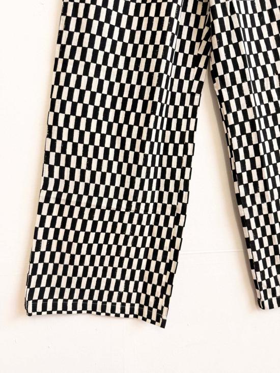  해피 프렌치 갱 크롭 팬츠 오마르 쁘띠 직사각형 바지 - HAPPY FRENCH GANG