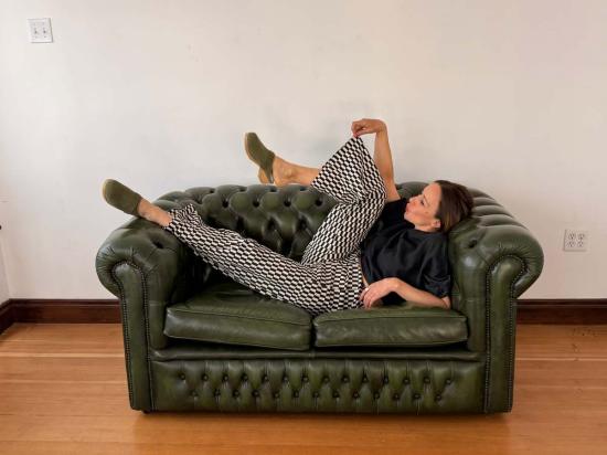  해피 프렌치 갱 크롭 팬츠 오마르 쁘띠 직사각형 바지 - HAPPY FRENCH GANG