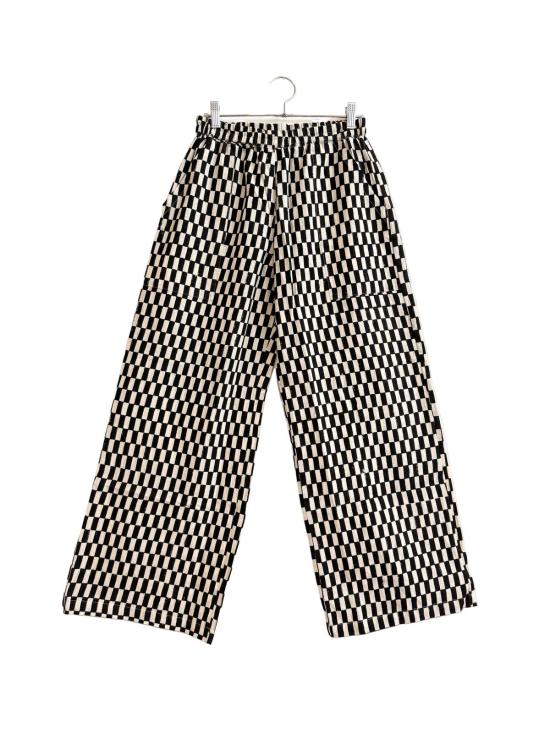  해피 프렌치 갱 크롭 팬츠 오마르 쁘띠 직사각형 바지 - HAPPY FRENCH GANG