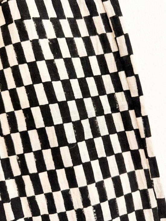  해피 프렌치 갱 크롭 팬츠 오마르 쁘띠 직사각형 바지 - HAPPY FRENCH GANG