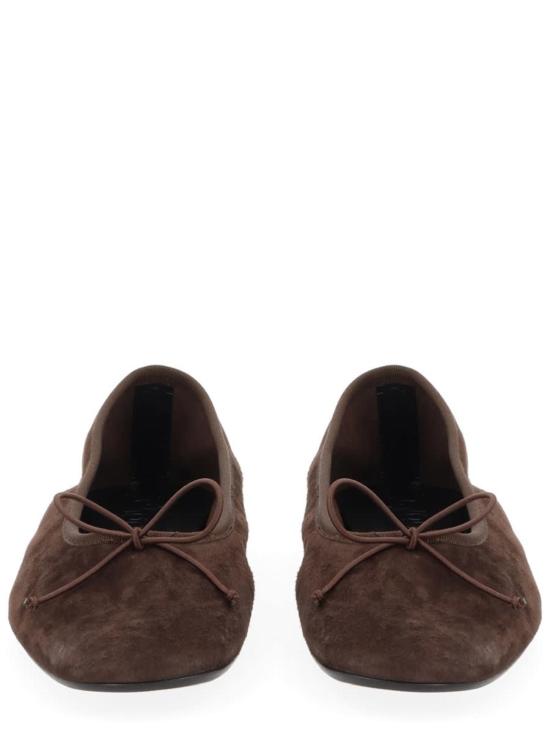  에이드 플랫 슈즈 에이데 티비 발레리나 플랫 브라운 - AEYDE