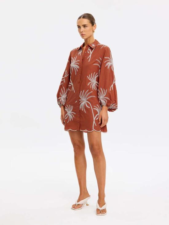  키바리 숏 원피스 아마야 미니 드레스 - KIVARI