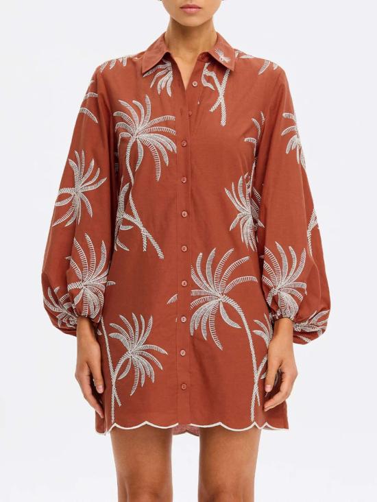  키바리 숏 원피스 아마야 미니 드레스 - KIVARI