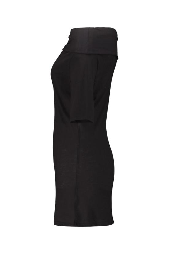  르메르 반팔 티셔츠 반팔 트위스트 탑 블랙 - LEMAIRE