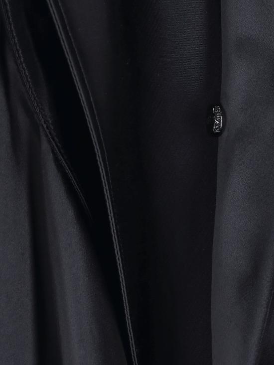  디 아티코 숏 원피스 아티코 미니 셰미지에 드레스 블랙 - THE ATTICO