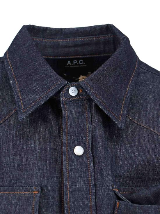  아페쎄 데님 팬츠 A.P.C. 데님 셔츠 블루 - A.P.C.