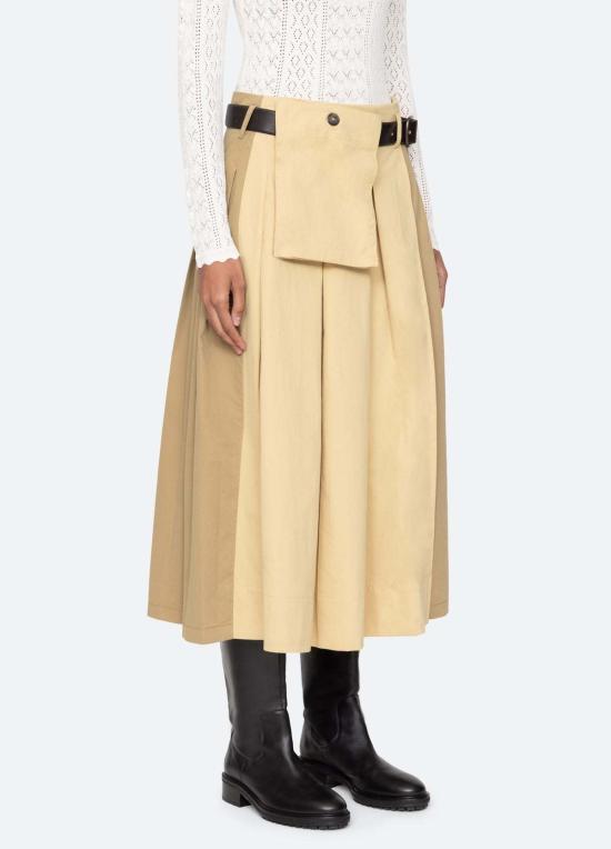  씨뉴욕 롱 스커트 Sea Ny Andrea Workwear - SEA NY